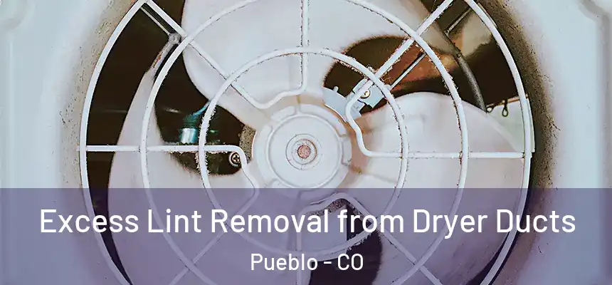 Excess Lint Removal from Dryer Ducts Pueblo - CO